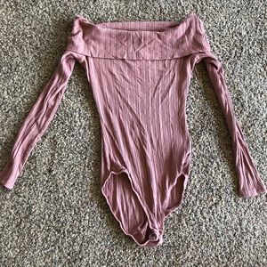 Forever 21 off the shoulder body suit